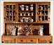 Traditional oak dresser